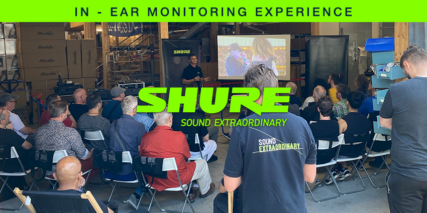 <b>Shure In Ear Experience</b>