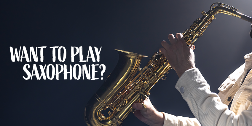 Queres tocar saxofone?
