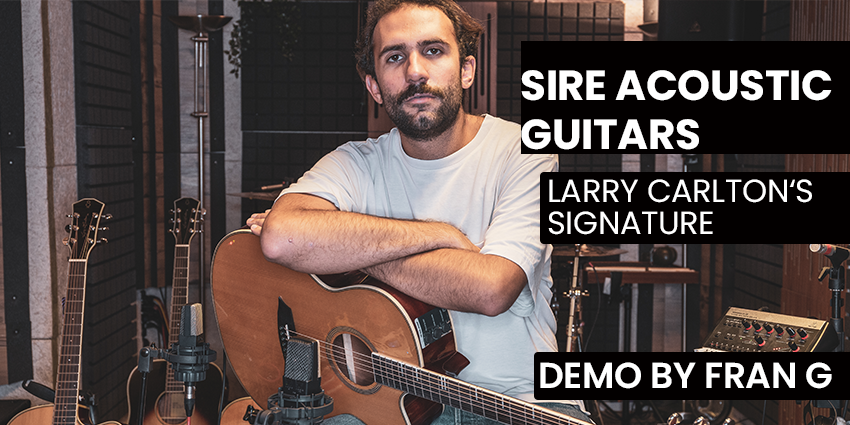 Guitares acoustiques Sire modèles signature de Larry Carlton
